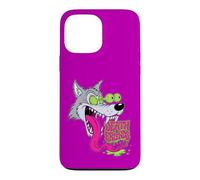 Carcasa para iPhone 13 Pro MAX Biker Lowbrow Howling Wolf Wolves Rockabilly 50s