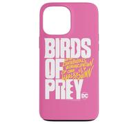 Carcasa para iPhone 13 Pro MAX Birds of Prey White and Yellow Logo