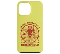 Carcasa para iPhone 13 Pro MAX Birthday in Hell Sarcastic Retro Funny Adult Humor