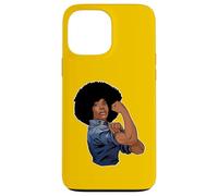 Carcasa para iPhone 13 Pro MAX Black We Can Do It Black Rosie The Riveter