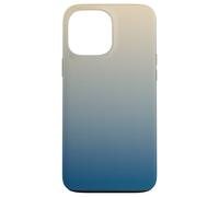 Carcasa para iPhone 13 Pro MAX Blue Beige Gradient Aesthetic - Minimalist Ombre Design for