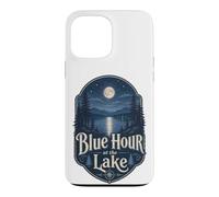 Carcasa para iPhone 13 Pro MAX Blue Hour at The Lake Badge Lakecore Aesthetic