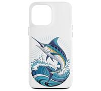 Carcasa para iPhone 13 Pro MAX Blue Marlin Ocean Graphic Fishing