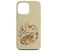 Carcasa para iPhone 13 Pro MAX Boho Celestial Iguana Luna Floral