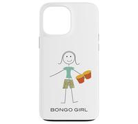 Carcasa para iPhone 13 Pro MAX Bongo Divertido para Mujer, Regalos para Chicas músicas
