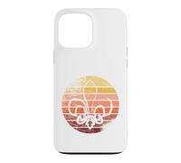 Carcasa para iPhone 13 Pro MAX Bonito diseño Retro Vintage de Lirios Scout