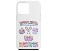 Carcasa para iPhone 13 Pro MAX Booktrovert Nothing Beat Reading Rock - Tijeras de Papel para Mujer