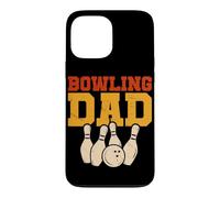 Carcasa para iPhone 13 Pro MAX Bowling Dad Divertido Día del Padre Marido Papi Padre Bolos