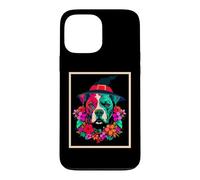 Carcasa para iPhone 13 Pro MAX Boxer - Sombrero de Bruja Divertido para Amantes de los Perros de Halloween