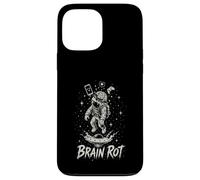 Carcasa para iPhone 13 Pro MAX Brain Rot Astronaut Graphic Surrealista Space Gamer Meme Gift