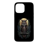 Carcasa para iPhone 13 Pro MAX Búho Nocturnal Bird of Prey Silent Wise Spirit Hunter