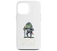 Carcasa para iPhone 13 Pro MAX Burnt out M'Lord Frog Knight Fantasy Meme Quote Men Women