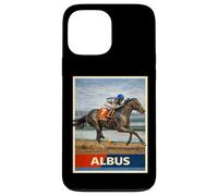Carcasa para iPhone 13 Pro MAX Caballo Albus, Carreras de Caballos, Santa Anita, del Mar Pura Sangre