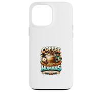 Carcasa para iPhone 13 Pro MAX Café Antes de los Humanos Diseño gráfico Divertido