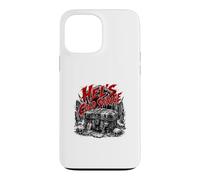 Carcasa para iPhone 13 Pro MAX Calavera vikinga de Terror nórdico Hell's Cold Viking Storage