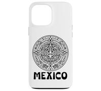 Carcasa para iPhone 13 Pro MAX Calendario Azteca Mexicano Viva México Fan Orgullo Mexicano