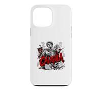 Carcasa para iPhone 13 Pro MAX Calígula Mad Roman Emperor SPQR Roma Historia