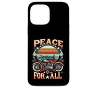 Carcasa para iPhone 13 Pro MAX Camiseta Peace to All Ride for Unity & Brotherhood Freedom
