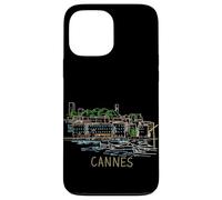 Carcasa para iPhone 13 Pro MAX Cannes Francia Viaje Souvenir Historic City Monumento Regalo