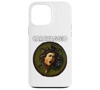 Carcasa para iPhone 13 Pro MAX Caravaggio Medusa Escudo Renacentista Mitología Griega Romana