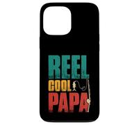 Carcasa para iPhone 13 Pro MAX Carrete Cool Papa Fishing Papa
