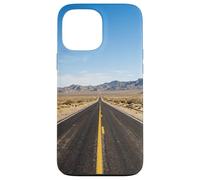 Carcasa para iPhone 13 Pro MAX Carretera del Desierto Largo Recto Camino Vasta Vista del Paisaje