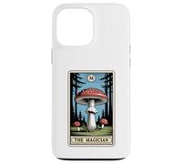 Carcasa para iPhone 13 Pro MAX Carta de Tarot Fly Agaric Amanita Muscaria Mushroom The Magician