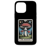 Carcasa para iPhone 13 Pro MAX Carta de Tarot Fly Agaric Amanita Muscaria Mushroom The Magician