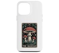 Carcasa para iPhone 13 Pro MAX Carta de Tarot Fly Agaric Amanita Muscaria Mushroom The Magician