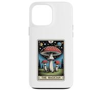 Carcasa para iPhone 13 Pro MAX Carta de Tarot Fly Agaric Amanita Muscaria Mushroom The Magician