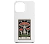 Carcasa para iPhone 13 Pro MAX Carta de Tarot Fly Agaric Amanita Muscaria Mushroom The Magician