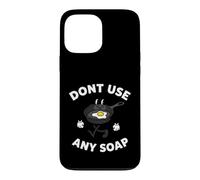 Carcasa para iPhone 13 Pro MAX Cast Iron Skillet Funny Dont Use Any Soap Retro Pan