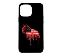 Carcasa para iPhone 13 Pro MAX Cat American Flag USA Drip Graffiti Amante