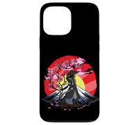 Carcasa para iPhone 13 Pro MAX Cherry Blossom Fighter Fujuyama Sunset Japanese Samurai