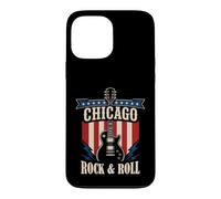 Carcasa para iPhone 13 Pro MAX Chicago Rock and Roll Music City Gráfico