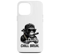 Carcasa para iPhone 13 Pro MAX Chill Brush: un Genial Jugador de Monkey Ape