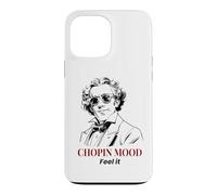 Carcasa para iPhone 13 Pro MAX Chopin Mood Funny Classical Music Frederic Chopin Gafas de Sol