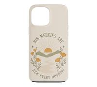 Carcasa para iPhone 13 Pro MAX Christian Faith California Poppy Sus misericordias Son Nuevas