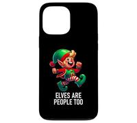 Carcasa para iPhone 13 Pro MAX Christmas Xmas Elves Are People Too Funny North Pole Design