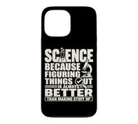 Carcasa para iPhone 13 Pro MAX Científico Evidencia Hechos Ciencia Educación Humor