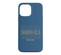Carcasa para iPhone 13 Pro MAX Cimarron Hills Colorado Vintage