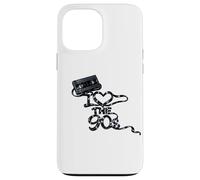 Carcasa para iPhone 13 Pro MAX Cinta Adhesiva Suelta con Texto «I Heart The 90s Movie Store Rent»