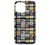 Carcasa para iPhone 13 Pro MAX Cintas de Casete Mixtapes, Amante de la música Retro de los años 80