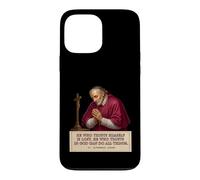 Carcasa para iPhone 13 Pro MAX Cita inspiradora de San Alfonso Liguori Trust God