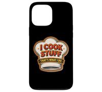 Carcasa para iPhone 13 Pro MAX Cocino Cosas, eso es lo Que Hago, Chef Vintage, Cocina Divertida