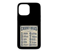 Carcasa para iPhone 13 Pro MAX Cockney Rules Londres Rhyming Slang