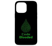 Carcasa para iPhone 13 Pro MAX Codificador Binario Blooded Programador Computadora Divertido
