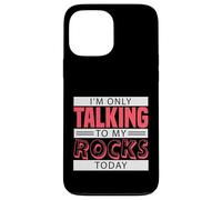 Carcasa para iPhone 13 Pro MAX Coleccionista de Rocas Geología Mineralogía Humor