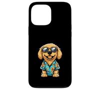 Carcasa para iPhone 13 Pro MAX Cómic Genial de Golden Retriever Dog Summer Vibes