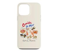Carcasa para iPhone 13 Pro MAX Comida De Mar Comida Costera Galicia España España Pulpo Travel